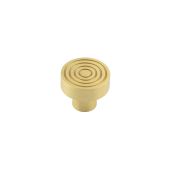 HOX1130SB Frelan Hardware Hoxton Murray Cupboard Knob 30mm Satin Brass