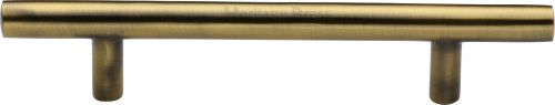 Click Here To Enlarge This Photo Of C0361 101-AT Heritage Brass Cabinet Pull Bar Design 101mm ctc Antique Brass Finish