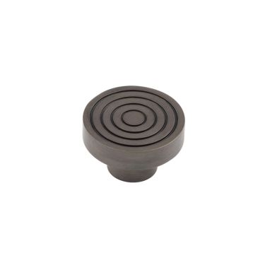Click Here To Enlarge This Photo Of HOX1140DB Frelan Hardware Hoxton Murray Cupboard Knob 40mm Dark Bronze