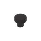 HOX130MB Frelan Hardware Hoxton Wenlock Cupboard Knob 30mm Matt Black