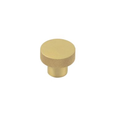 Click Here To Enlarge This Photo Of HOX130SB Frelan Hardware Hoxton Wenlock Cupboard Knob 30mm Satin Brass