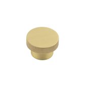 HOX140SB Frelan Hardware Hoxton Wenlock Cupboard Knob 40mm Satin Brass