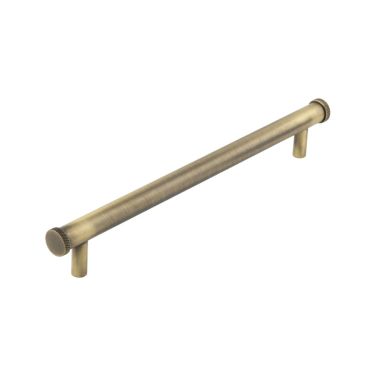 Click Here To Enlarge This Photo Of HOX160AB Frelan Hardware Hoxton Wenlock Cabinet Handle 224mm Antique Brass