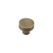 HOX230AB Frelan Hardware Hoxton Thaxted Cupboard Knob 30mm Antique Brass