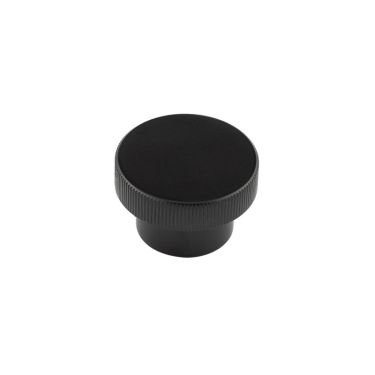 Click Here To Enlarge This Photo Of HOX240MB Frelan Hardware Hoxton Thaxted Cupboard Knob 40mm Matt Black