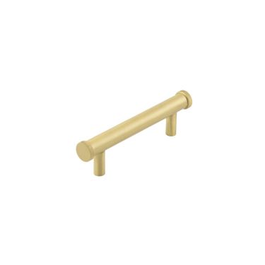 Click Here To Enlarge This Photo Of HOX250SB Frelan Hardware Hoxton Thaxted Cabinet Handle 96mm Satin Brass