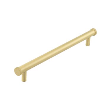 Click Here To Enlarge This Photo Of HOX260SB Frelan Hardware Hoxton Thaxted Cabinet Handle 224mm Satin Brass