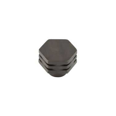 Click Here To Enlarge This Photo Of HOX330DB Frelan Hardware Hoxton Nile Cupboard Knob 30mm Dark Bronze