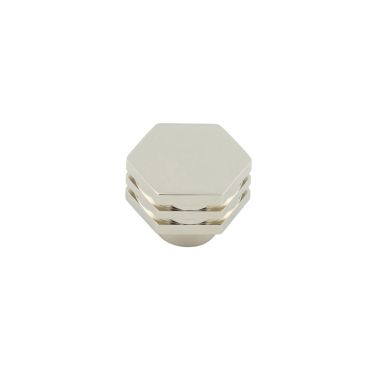 Click Here To Enlarge This Photo Of HOX330PN Frelan Hardware Hoxton Nile Cupboard Knob 30mm Polished Nickel