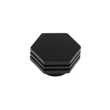 Click Here To Enlarge This Photo Of HOX340MB Frelan Hardware Hoxton Nile Cupboard Knob 40mm Matt Black