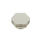 HOX340PN Frelan Hardware Hoxton Nile Cupboard Knob 40mm Polished Nickel