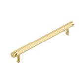 HOX360SB Frelan Hardware Hoxton Nile Cabinet Handle 224mm Satin Brass