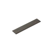 HOX6050DB Frelan Hardware Hoxton Rushton Backplate for Cupboard Knob 140x30mm Dark Bronze