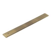 HOX6060AB Frelan Hardware Hoxton Rushton Backplate for Cabinet Handle 268x30mm Antique Brass