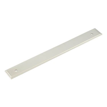 Click Here To Enlarge This Photo Of HOX6060PN Frelan Hardware Hoxton Rushton Backplate for Cabinet Handle 268x30mm Polished Nickel