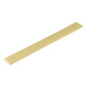 HOX6060SB Frelan Hardware Hoxton Rushton Backplate for Cabinet Handle 268x30mm Satin Brass