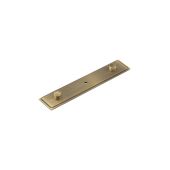 HOX6090AB Frelan Hardware Hoxton Rushton Backplate for Cupboard Knob 140x30mm Antique Brass