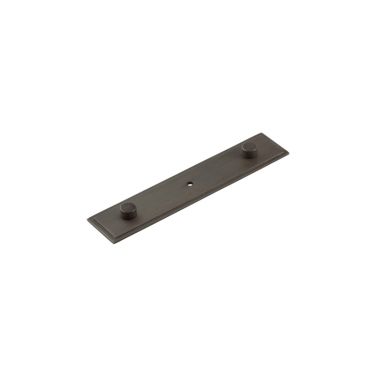 Click Here To Enlarge This Photo Of HOX6090DB Frelan Hardware Hoxton Rushton Backplate for Cupboard Knob 140x30mm Dark Bronze