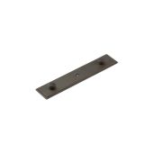 HOX6090DB Frelan Hardware Hoxton Rushton Backplate for Cupboard Knob 140x30mm Dark Bronze