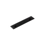HOX6090MB Frelan Hardware Hoxton Rushton Backplate for Cupboard Knob 140x30mm Matt Black