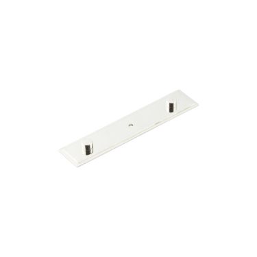 Click Here To Enlarge This Photo Of HOX6090PN Frelan Hardware Hoxton Rushton Backplate for Cupboard Knob 140x30mm Polished Nickel
