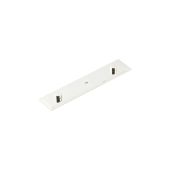 HOX6090PN Frelan Hardware Hoxton Rushton Backplate for Cupboard Knob 140x30mm Polished Nickel