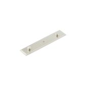 HOX6090SN Frelan Hardware Hoxton Rushton Backplate for Cupboard Knob 140x30mm Satin Nickel