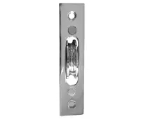 J993BPC Frelan Hardware Jedo Sash Pulley with Rectangular Plate 118mm x 26mm Polished Chrome