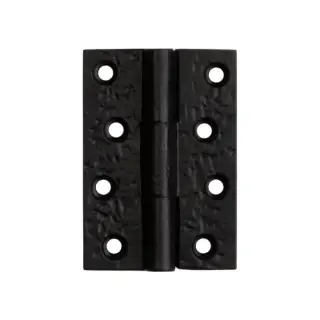JAB103 Frelan Hardware Jedo Black Antique Butt Hinges 76mm x 50mm