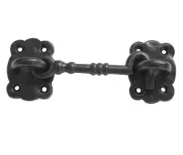 JAB50 Frelan Hardware Jedo Black Antique Cabin Hook 152mm