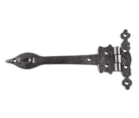 Click Here To Enlarge This Photo Of JAB60 Frelan Hardware Jedo Black Antique Gate Hinges 230mm
