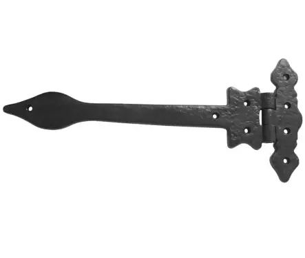 Click Here To Enlarge This Photo Of JAB660 Frelan Hardware Jedo Black Antique Gate Hinges 300mm