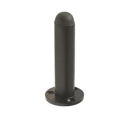 Click Here To Enlarge This Photo Of JAB9551 Frelan Hardware Jedo Black Antique Wall Mounted Door Stop (No Rose)  90mm