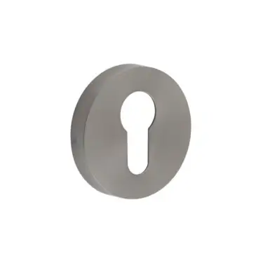 Click Here To Enlarge This Photo Of JGM18 Frelan Hardware Three One Six Standard Euro Profile Escutcheon 52x8mm Gun Metal (Marine G316 Stainless Steel)