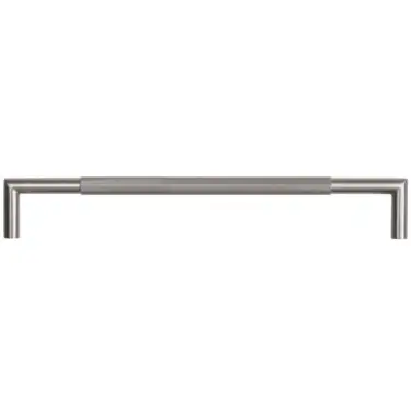 Click Here To Enlarge This Photo Of JGM6 Frelan Hardware 425mm x 20mm Gun Metal Mitred Bolt Through Linear Pull Handle (G304 Stainless Steel)