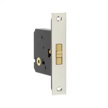 Click Here To Enlarge This Photo Of JL840PC Frelan Hardware Jedo Sliding Door Bathroom Lock (56mm Backset) Polished Chrome