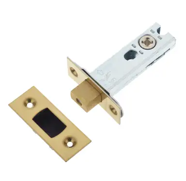 Click Here To Enlarge This Photo Of JL-HDB76PVD Frelan Hardware Jedo Heavy Duty Tubular Deadbolt 76mm PVD Polished Brass