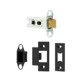 JL-HDT64BL Frelan Hardware Jedo Heavy Duty Tubular Latch 64mm Black