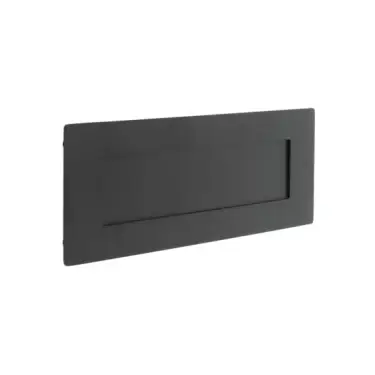 Click Here To Enlarge This Photo Of JMB3009 Frelan Hardware Matt Black (SS) Letter Plate 330mm x 100mm