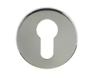JPS02 Frelan Hardware G304 Polished Stainless Steel 52mm x 5mm Euro Profile Escutcheon