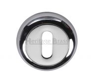 V4002-PC Heritage Brass Key Escutcheon Polished Chrome Finish