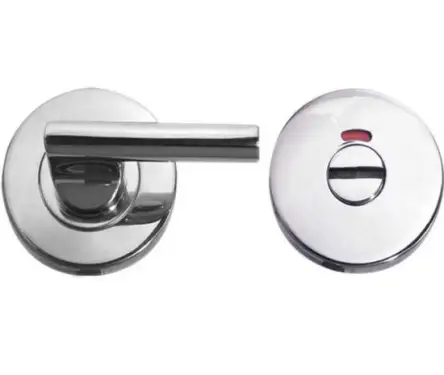 Click Here To Enlarge This Photo Of JPS355 Frelan Hardware Polished Stainless Steel (G304) Easy Turn & Release with Indicator 52x8mm