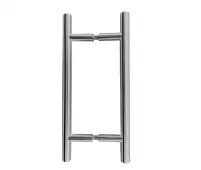 JSS223B Frelan Hardware Satin Stainless Steel (G304) 25mm Guardsman Pull Handles 600mm x 25mm x 450mm (Back to Back)