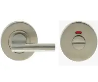 JSS355 Frelan Hardware Satin Stainless Steel (G304) Easy Turn & Release with Indicator 52x8mm