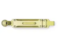 JV1005PB-350 Frelan Hardware Jedo Architectural Door Bolt 350mm x 35mm Polished Brass
