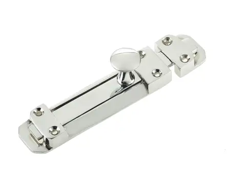 Click Here To Enlarge This Photo Of JV179APC Frelan Hardware Jedo Contract Door Bolt 138mm x 30mm Polished Chrome