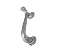 JV1SC Frelan Hardware Jedo Scroll Door Knocker 135mm Satin Chrome