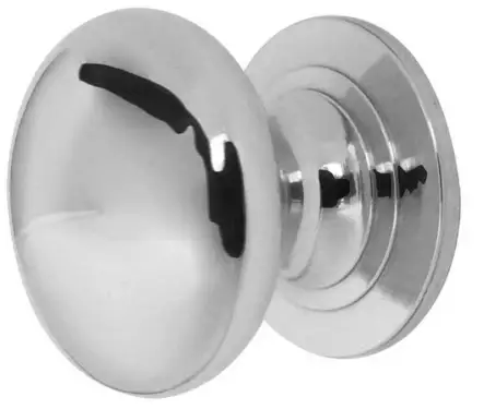 Click Here To Enlarge This Photo Of JV47BPC Frelan Hardware Jedo Traditional Cupboard Knob 32mm Polished Chrome