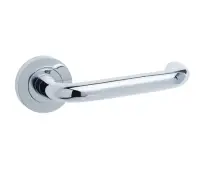 JV502PC Frelan Hardware Jedo Thame Door Handles on Rose Polished Chrome