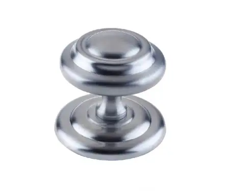 Click Here To Enlarge This Photo Of JV57SC Frelan Hardware Jedo Sloane Centre Door Knob 102mm Satin Chrome